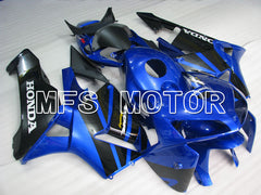 Carénage ABS injecté Honda CBR600RR 2005-2006 - Style usine - Bleu Noir - MFS2190