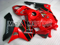 Carénage ABS injecté Honda CBR600RR 2005-2006 - Style usine - Rouge Noir - MFS2192