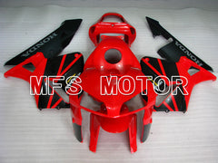 Carénage ABS injecté Honda CBR600RR 2005-2006 - Style usine - Rouge Noir - MFS2192