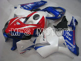 Carénage ABS injecté Honda CBR600RR 2005-2006 - HRC - Rouge Bleu Blanc - MFS2198