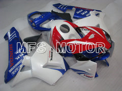 Carénage ABS injecté Honda CBR600RR 2005-2006 - HRC - Rouge Bleu Blanc - MFS2198