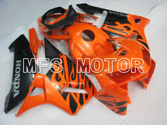 Carénage ABS injecté Honda CBR600RR 2005-2006 - Autres - Orange Noir - MFS2203