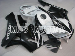 Carénage ABS injecté Honda CBR600RR 2005-2006 - Autres - Blanc Noir - MFS2205