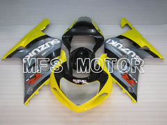 Carénage ABS injecté Suzuki GSXR600 2001-2003 - Style usine - Gris Jaune - MFS2206