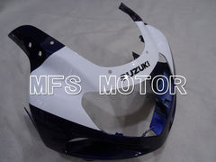 Suzuki GSXR750 2000-2003 Injection ABS verkleidung - Factory Style - Weiß Blau - MFS7003
