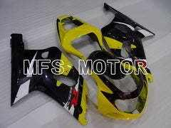 Suzuki GSXR600 2001-2003 Injection ABS verkleidung - Factory Style - Schwarz Gelb - MFS2214