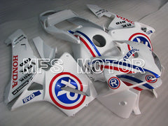 Carénage ABS injecté Honda CBR600RR 2005-2006 - Repsol - Blanc Bleu Rouge - MFS2220