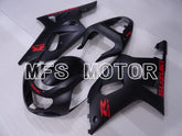 Suzuki GSXR600 2001-2003 Injection ABS verkleidung - Factory Style - Matt Schwarz - MFS2222