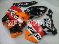 Carénage ABS injecté Honda CBR600RR 2005-2006 - Repsol - Rouge Orange Noir - MFS2225