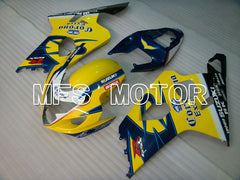 Suzuki GSXR600 GSXR750 2004-2005 Injection ABS verkleidung - Corona - Schwarz Blau Gelb - MFS2230
