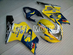 Suzuki GSXR600 GSXR750 2004-2005 Injection ABS verkleidung - Corona - Schwarz Blau Gelb - MFS2230