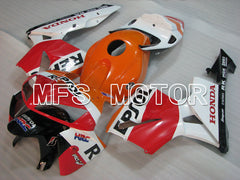 Carénage ABS injecté Honda CBR600RR 2005-2006 - Repsol - Rouge Blanc Orange - MFS2231