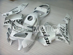 Carénage ABS injecté Honda CBR600RR 2005-2006 - Repsol - Blanc - MFS2233