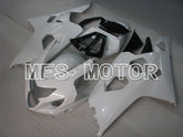 Carénage ABS injecté Suzuki GSXR600 GSXR750 2004-2005 - Style usine - Blanc - MFS2235