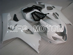 Suzuki GSXR600 GSXR750 2004-2005 Injection ABS verkleidung - Factory Style - Weiß - MFS2235