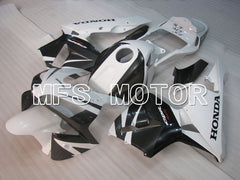 Carénage ABS injecté Honda CBR600RR 2005-2006 - Autres - Blanc Noir - MFS2236