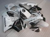 Carénage ABS injecté Honda CBR600RR 2005-2006 - Autres - Blanc Noir - MFS2236