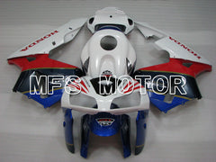 Carénage ABS injecté Honda CBR600RR 2005-2006 - Personnalisable - Rouge Blanc Bleu - MFS2241