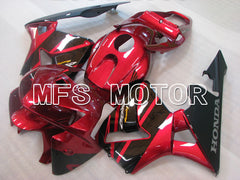 Carénage ABS injecté Honda CBR600RR 2005-2006 - Style usine - Couleur vin rouge - MFS2245
