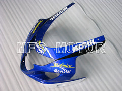 Suzuki GSXR600 GSXR750 2004-2005 Injection ABS verkleidung - Movistar - Blau Gelb - MFS2248