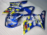 Suzuki GSXR600 GSXR750 2004-2005 Injection ABS verkleidung - Movistar - Blau Gelb - MFS2248