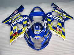 Suzuki GSXR600 GSXR750 2004-2005 Injection ABS verkleidung - Movistar - Blau Gelb - MFS2248