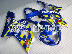 Suzuki GSXR600 GSXR750 2004-2005 Injection ABS verkleidung - Movistar - Blau Gelb - MFS2248