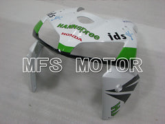 Carénage ABS injecté Honda CBR600RR 2005-2006 - HANN Spree - Noir Blanc Vert - MFS2251