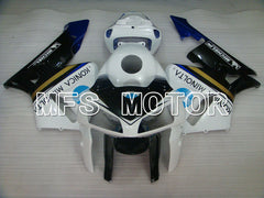 Carénage ABS injecté Honda CBR600RR 2005-2006 - Konica Minolta - Noir Blanc Bleu - MFS2253