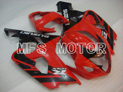 Suzuki GSXR600 GSXR750 2004-2005 Injection ABS verkleidung - Factory Style - Schwarz Rot - MFS2258