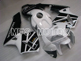 Carénage ABS injecté Honda CBR600RR 2005-2006 - Autres - Blanc Noir - MFS2260