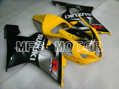Suzuki GSXR600 GSXR750 2004-2005 Injection ABS verkleidung - Factory Style - Schwarz Gelb - MFS2263