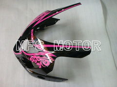 Suzuki GSXR600 GSXR750 2004-2005 Injection ABS verkleidung - Factory Style - Schwarz Rosa - MFS2264