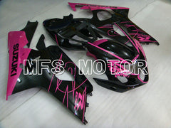 Suzuki GSXR600 GSXR750 2004-2005 Injection ABS verkleidung - Factory Style - Schwarz Rosa - MFS2264
