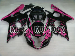 Suzuki GSXR600 GSXR750 2004-2005 Injection ABS verkleidung - Factory Style - Schwarz Rosa - MFS2264