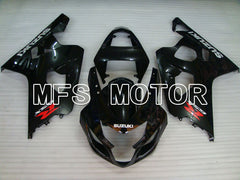 Suzuki GSXR600 GSXR750 2004-2005 Injection ABS verkleidung - Fabrik Stil - Schwarz - MFS2266
