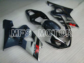 Suzuki GSXR600 GSXR750 2004-2005 Injection ABS verkleidung - Factory Style - Blau - MFS2267