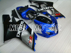 Suzuki GSXR600 GSXR750 2004-2005 Injection ABS verkleidung - Factory Style - Schwarz Blau - MFS2269