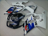 Suzuki GSXR600 GSXR750 2004-2005 Injection ABS verkleidung - Factory Style - Blau Weiß - MFS2272