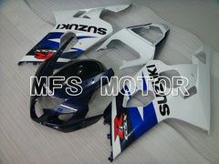 Suzuki GSXR600 GSXR750 2004-2005 Injection ABS verkleidung - Factory Style - Blau Weiß - MFS2272