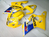 Suzuki GSXR600 GSXR750 2004-2005 Injection ABS verkleidung - Factory Style - Blau Gelb - MFS2273