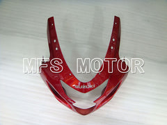 Suzuki GSXR600 GSXR750 2004-2005 Injection ABS verkleidung - Factory Style - Schwarz Rot - MFS2274