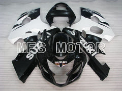 Suzuki GSXR600 GSXR750 2004-2005 Injection ABS verkleidung - Factory Style - Schwarz Weiß - MFS2275