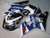Suzuki GSXR600 GSXR750 2004-2005 Injection ABS verkleidung - Factory Style - Schwarz Blau Weiß - MFS2277