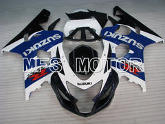 Suzuki GSXR600 GSXR750 2004-2005 Injection ABS verkleidung - Factory Style - Schwarz Blau Weiß - MFS2277