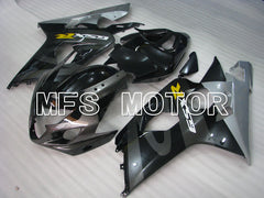 Suzuki GSXR600 GSXR750 2004-2005 Injection ABS verkleidung - Factory Style - Schwarz Grau - MFS2278