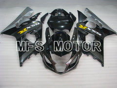 Suzuki GSXR600 GSXR750 2004-2005 Injection ABS verkleidung - Factory Style - Schwarz Grau - MFS2278