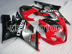Suzuki GSXR600 GSXR750 2004-2005 Injection ABS verkleidung - Factory Style - Schwarz Rot - MFS2279