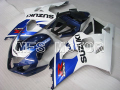 Suzuki GSXR600 GSXR750 2004-2005 Injection ABS verkleidung - Factory Style - Blau Weiß - MFS2281