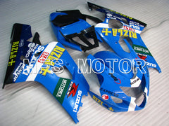 Carénage ABS injecté Suzuki GSXR600 GSXR750 2004-2005 - Rizla+ - Bleu - MFS2282